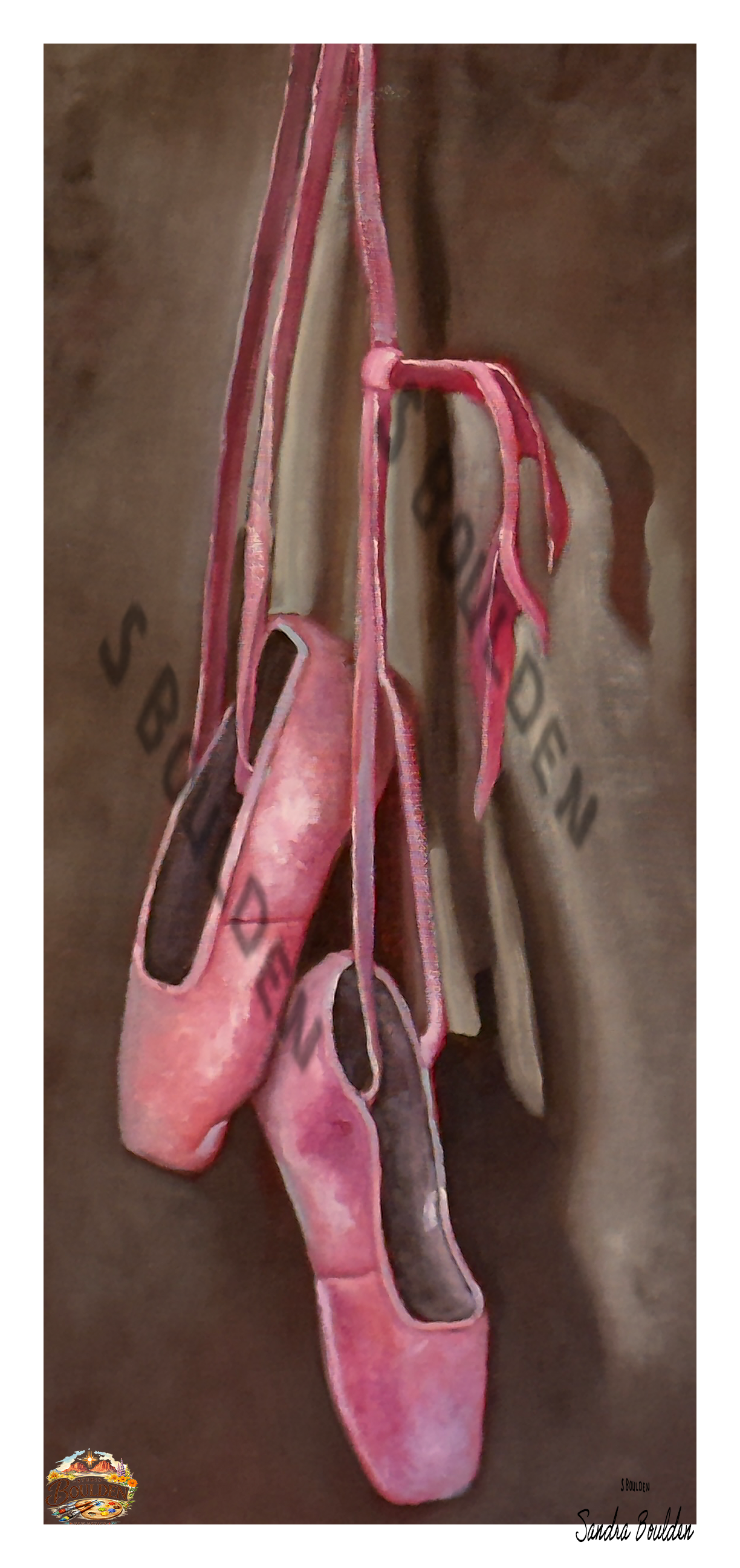 Ballet Flats - Pink - Print